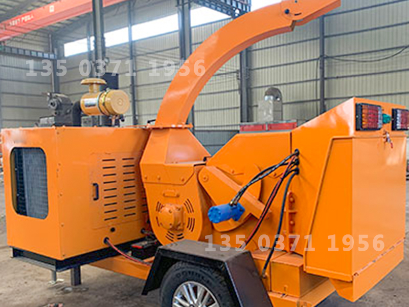 大型樹枝樹葉粉碎機