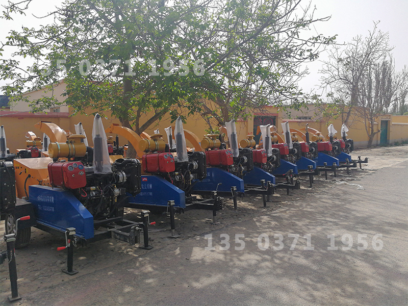 綠化帶樹枝粉碎機