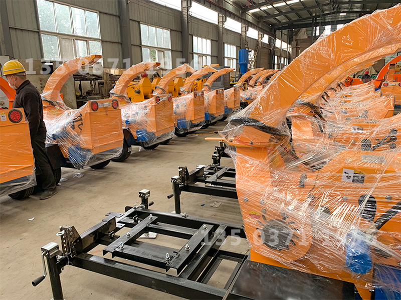 樹枝移動粉碎機