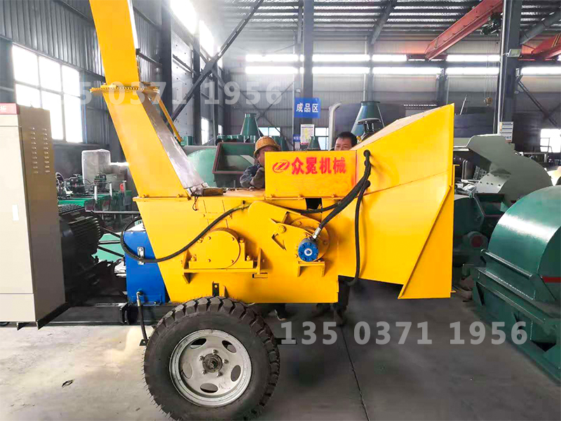 雙缸柴油樹枝粉碎機(jī)