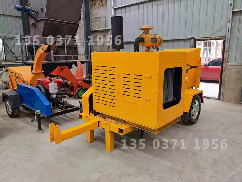 帶果木樹枝粉碎機