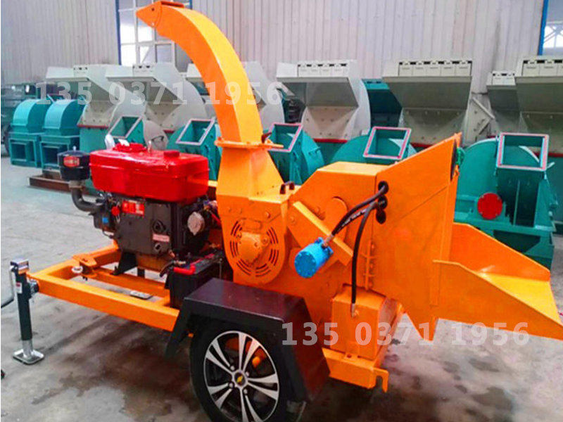 小行桃樹枝粉碎機